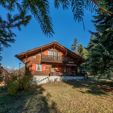Chalet Bambi "Marchenhaft" Daire Grächen Dış mekan fotoğraf