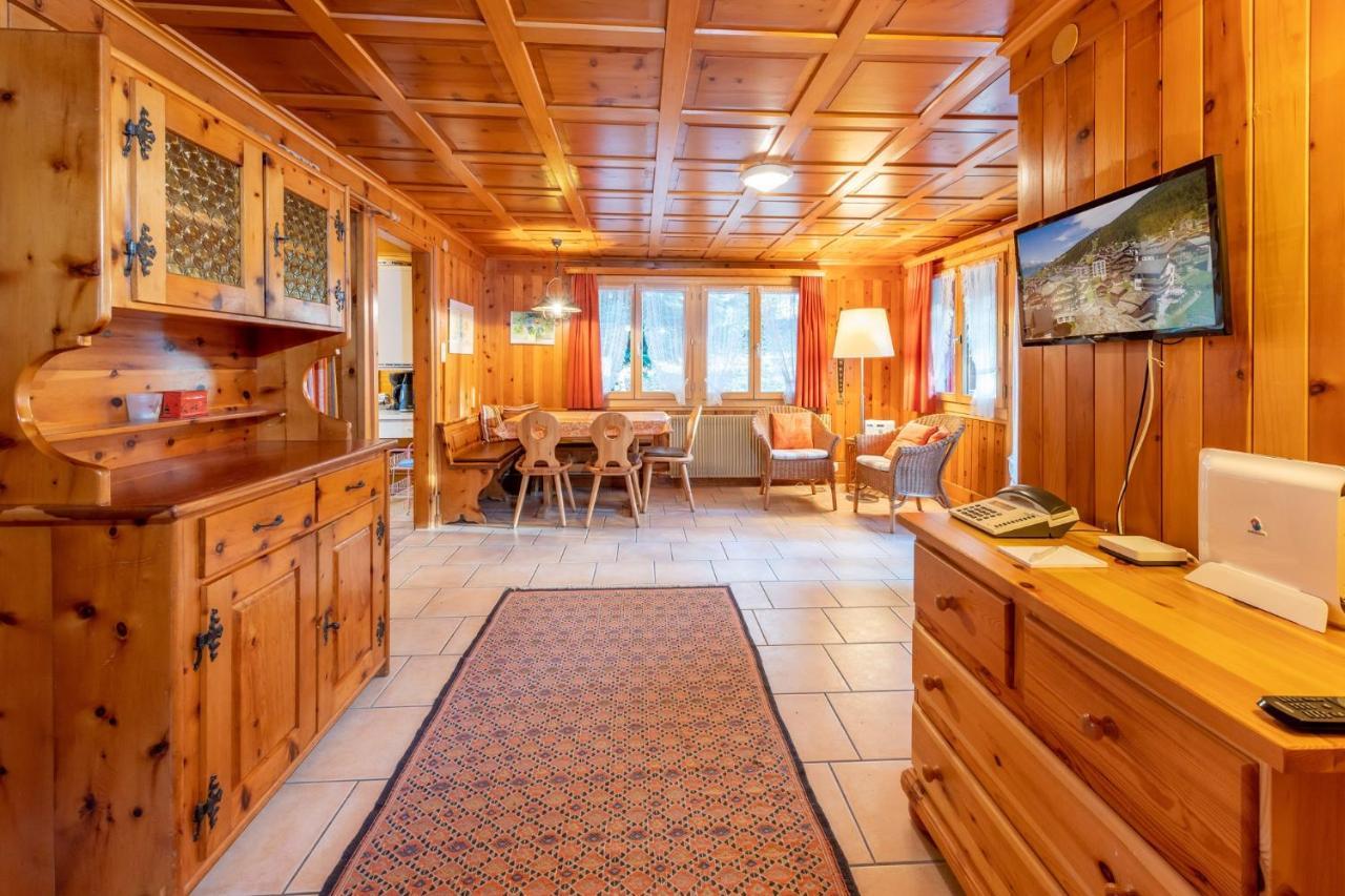 Chalet Bambi "Marchenhaft" Daire Grächen Dış mekan fotoğraf