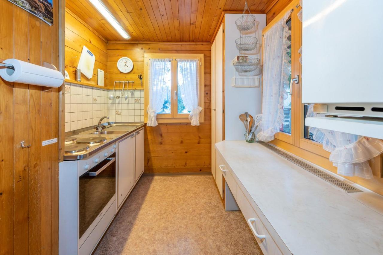 Chalet Bambi "Marchenhaft" Daire Grächen Dış mekan fotoğraf