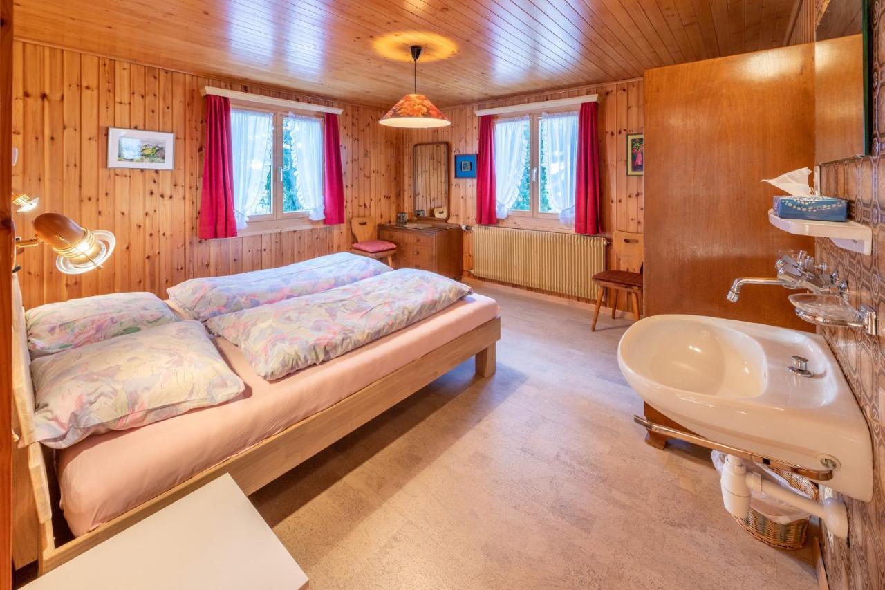 Chalet Bambi "Marchenhaft" Daire Grächen Dış mekan fotoğraf