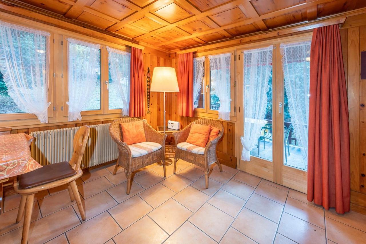 Chalet Bambi "Marchenhaft" Daire Grächen Dış mekan fotoğraf