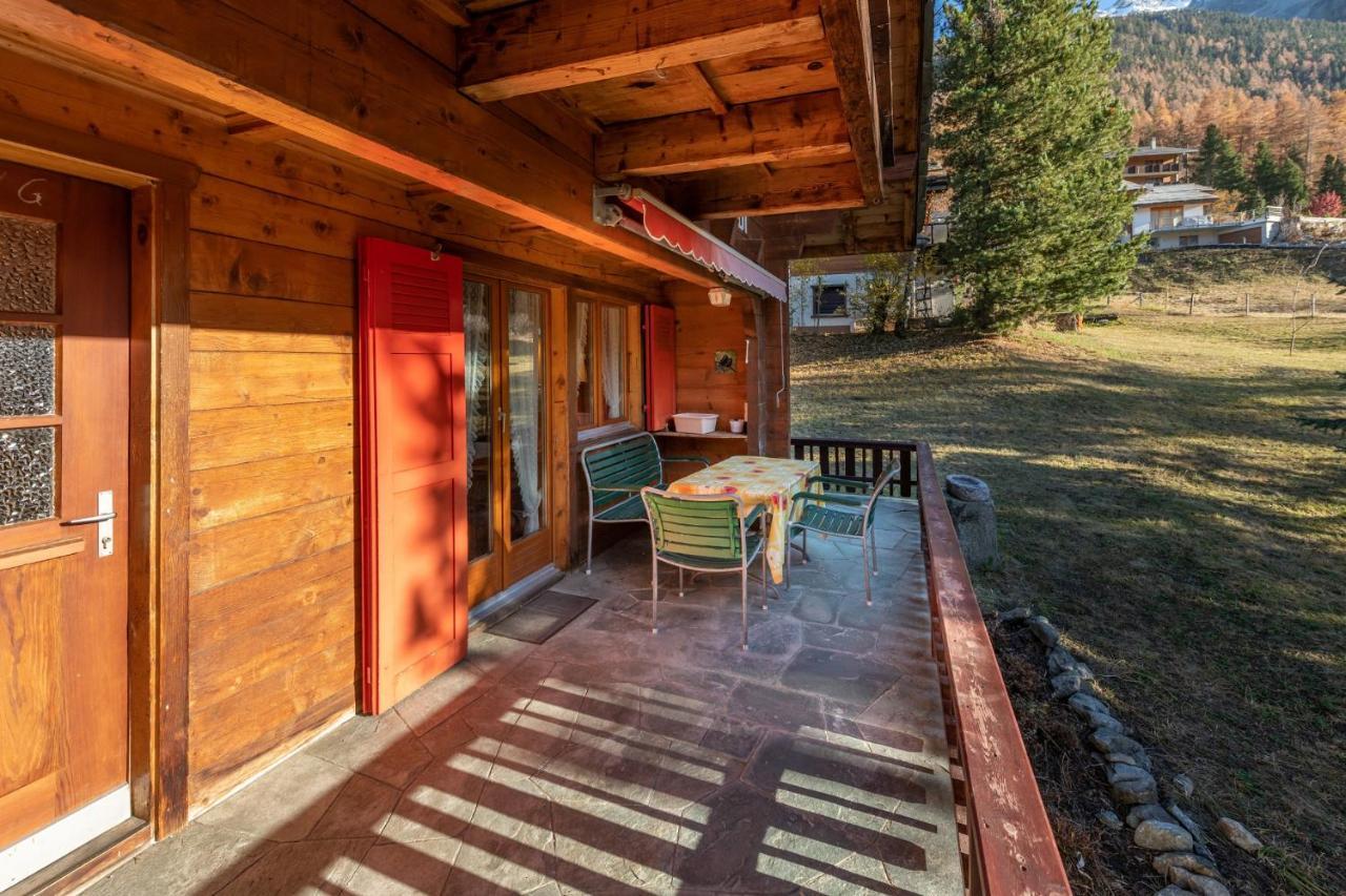 Chalet Bambi "Marchenhaft" Daire Grächen Dış mekan fotoğraf